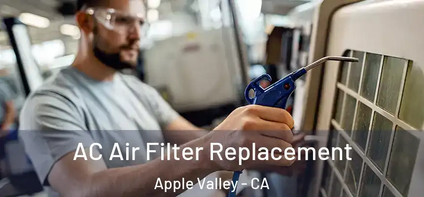 AC Air Filter Replacement Apple Valley - CA